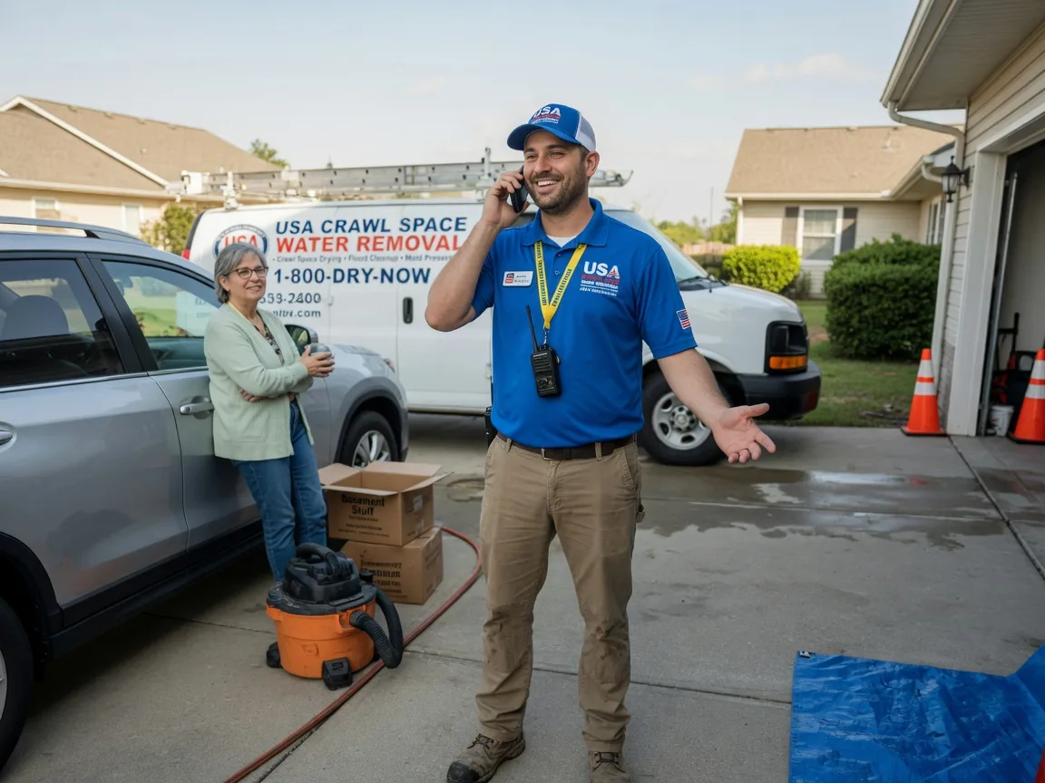 Crawl Space Water Removal Biscoe, AR FAQs